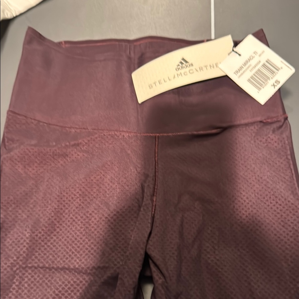 Adidas by Stella McCartney Deep Red Leggings